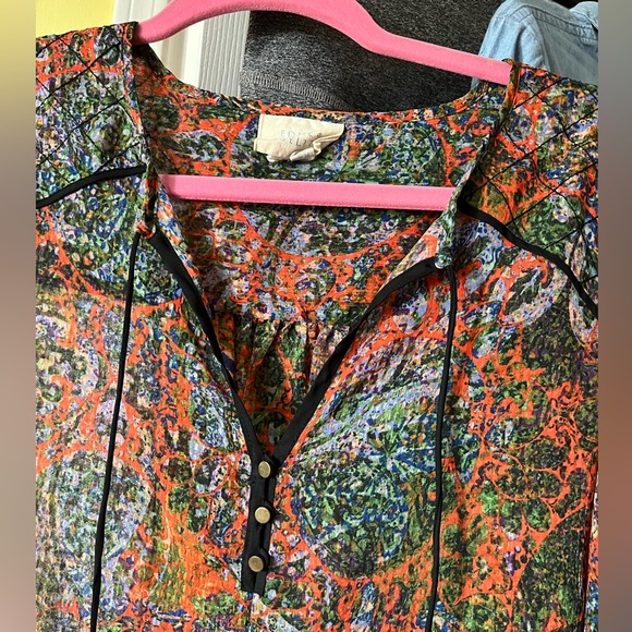 EDME & ESYLLTE  Women’s Long Sleeve Top Sz 8 - Picture 3 of 12